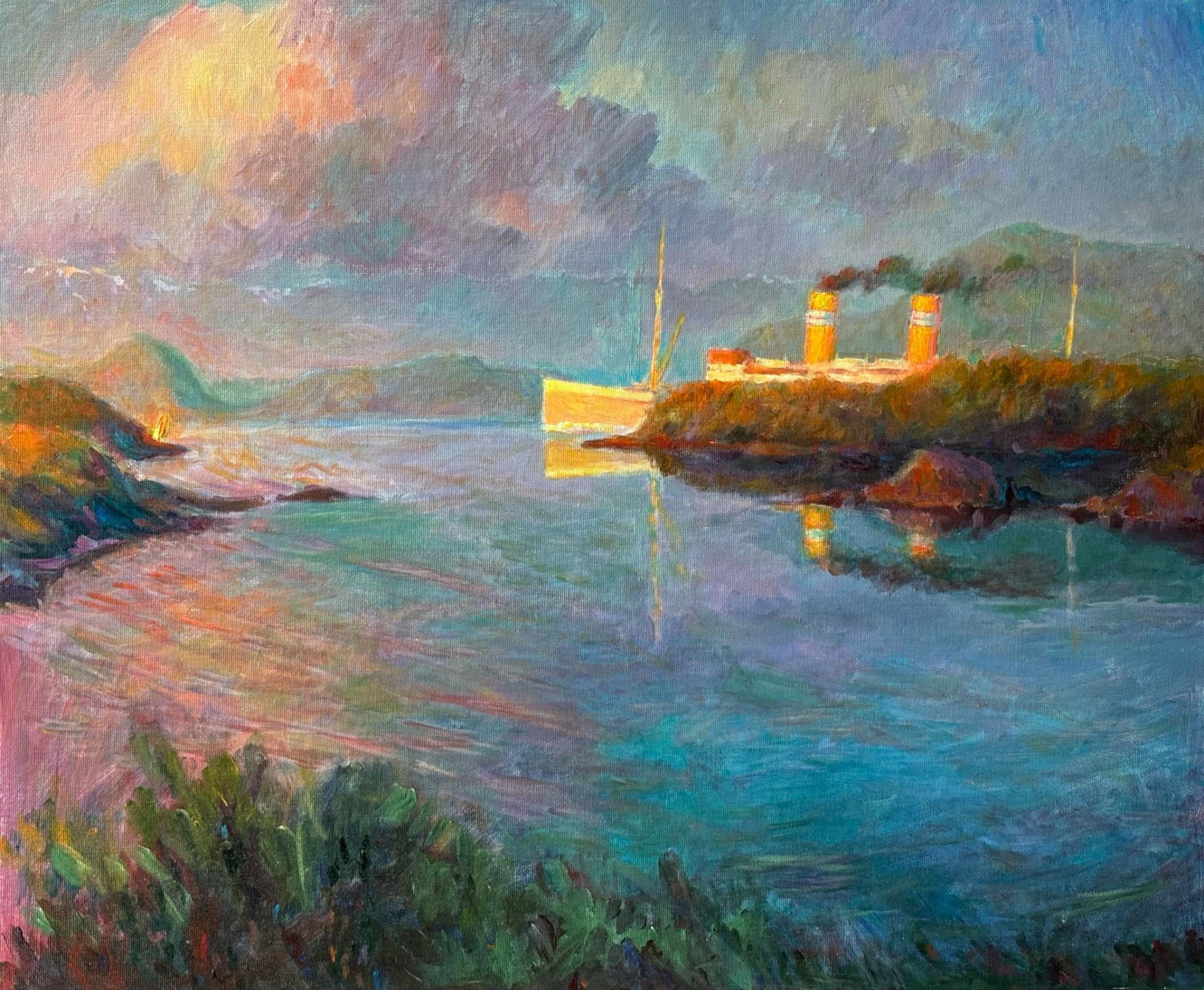 «Stavangerfjord» av Vidar Asheim