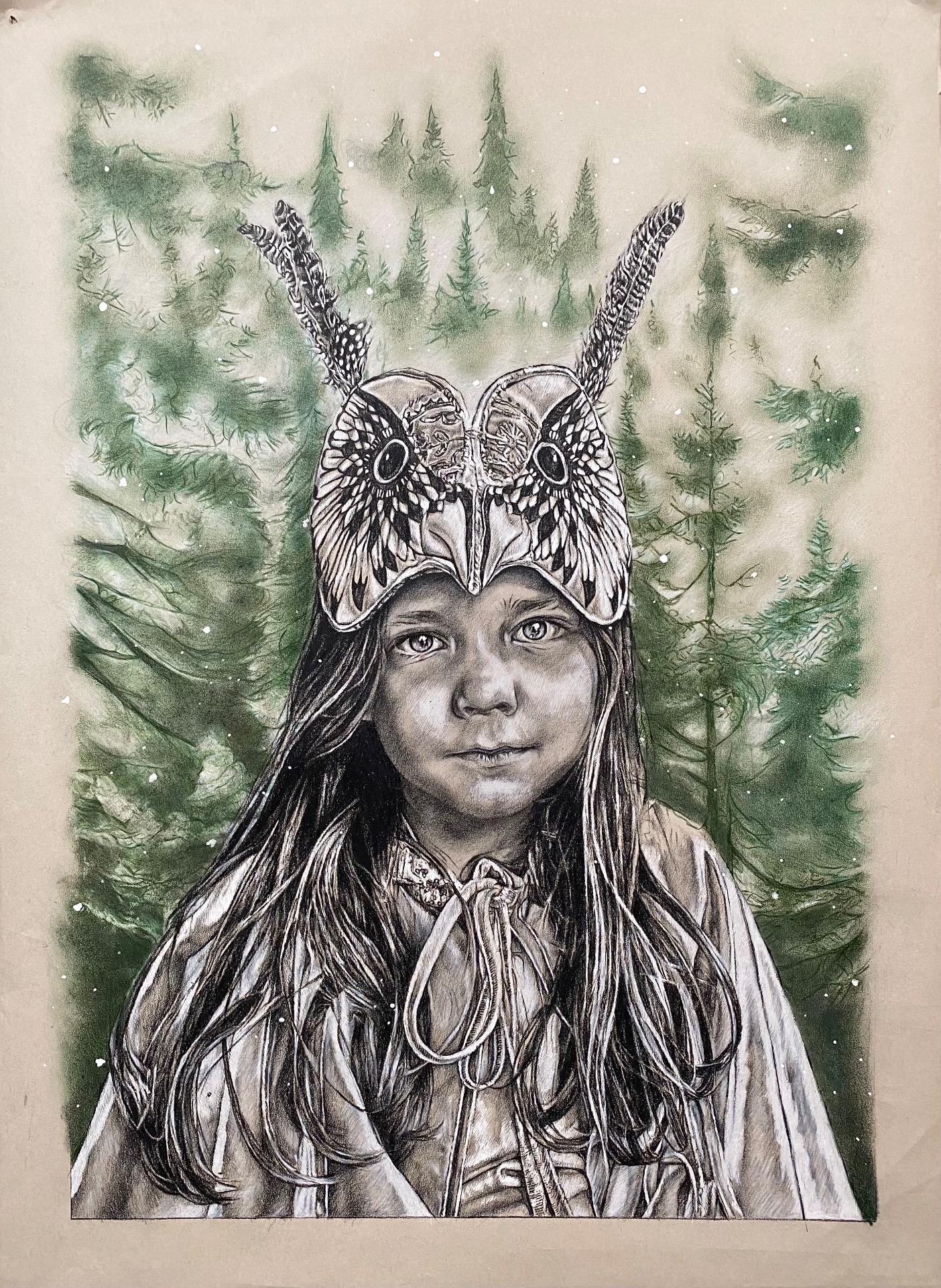 Uglepiken. Av Justyna M Kilinska.