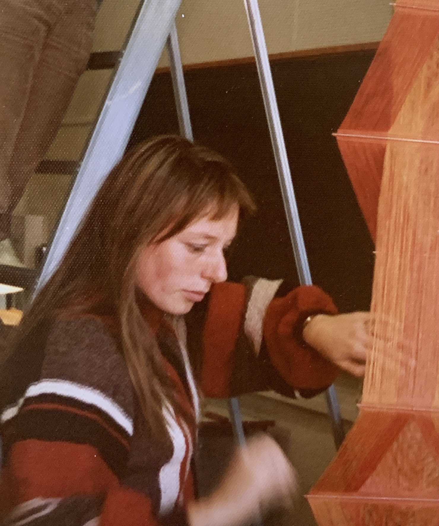 Elisabeth Juell på 70-tallet. Foto: Privat