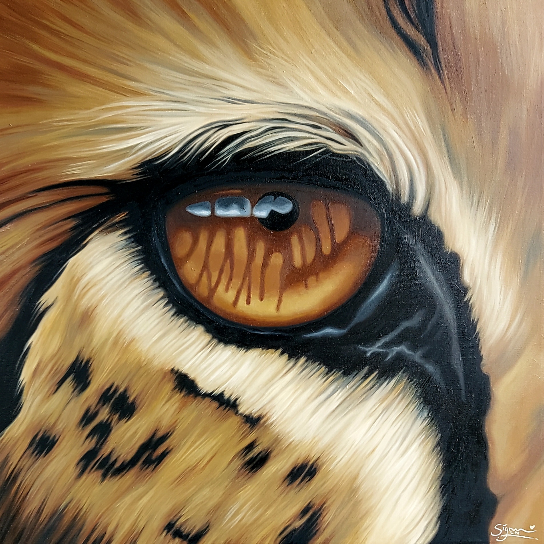 Leoparden Gabriel av Sigrun Werner 