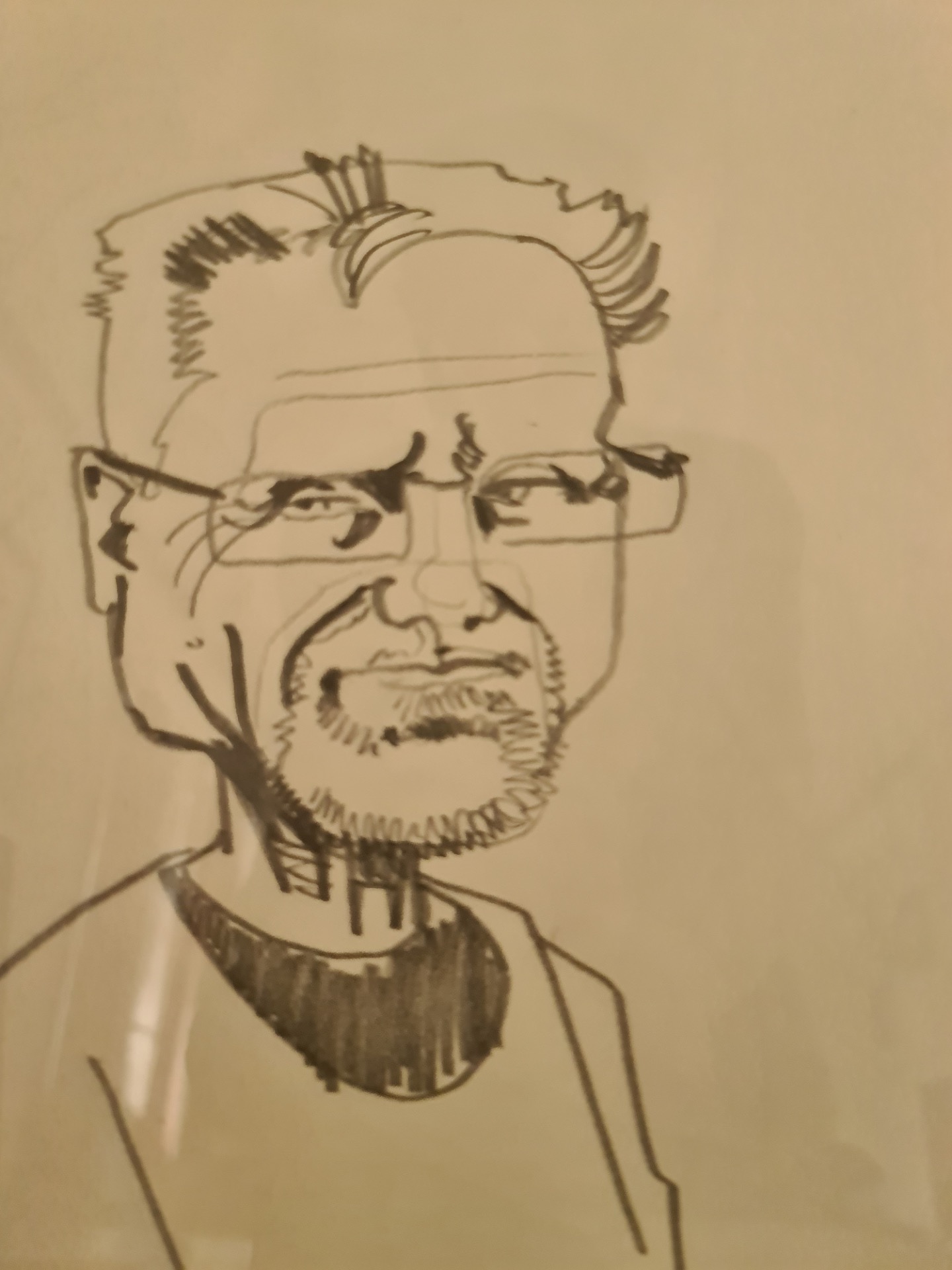 Selvportrett av Per Henrik Strand